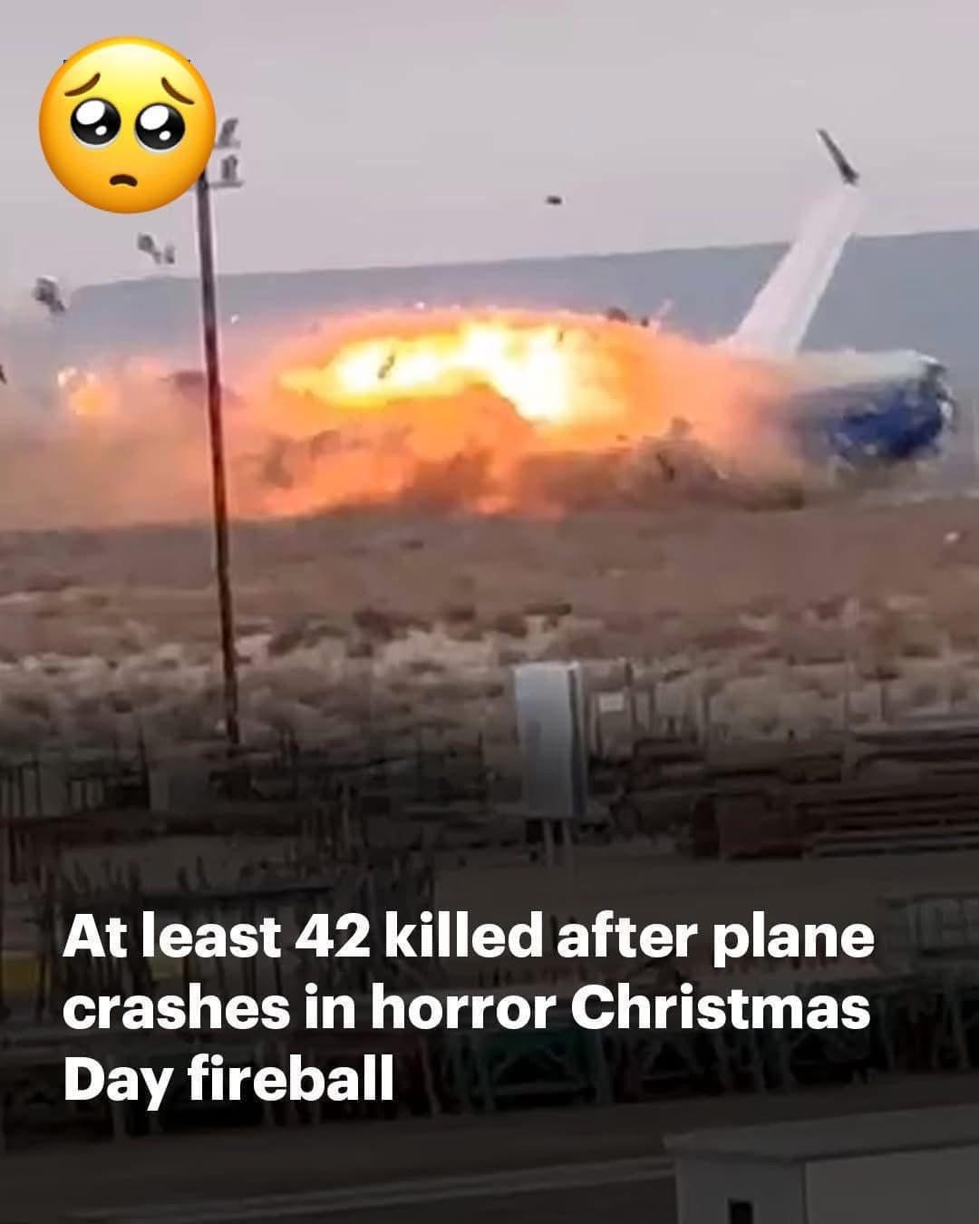 Horrific Azerbaijan Airlines Plane