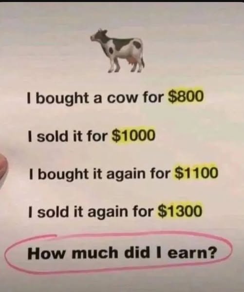 Take a Seat, This Viral Cow Math Puzzle Will Take Your Brain for a Ride