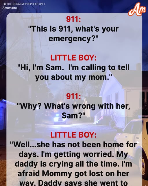 Policeman Answers Call from Crying Kid Who Says His Mother Is Gone — Story of the Day