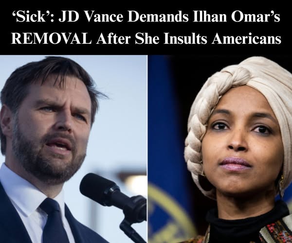 VP Vance Rips Ilhan Omar Over Resurfaced ‘Fearful of White Men’ Clip